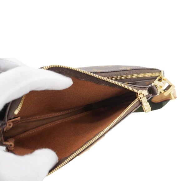 Louis Vuitton Multi Pochette Accessoires Monogram Canvas Crossbody Bag Brown - Picture 12 of 15